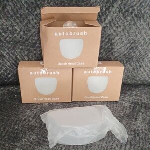 3 New Autobrush Brush Head Cases